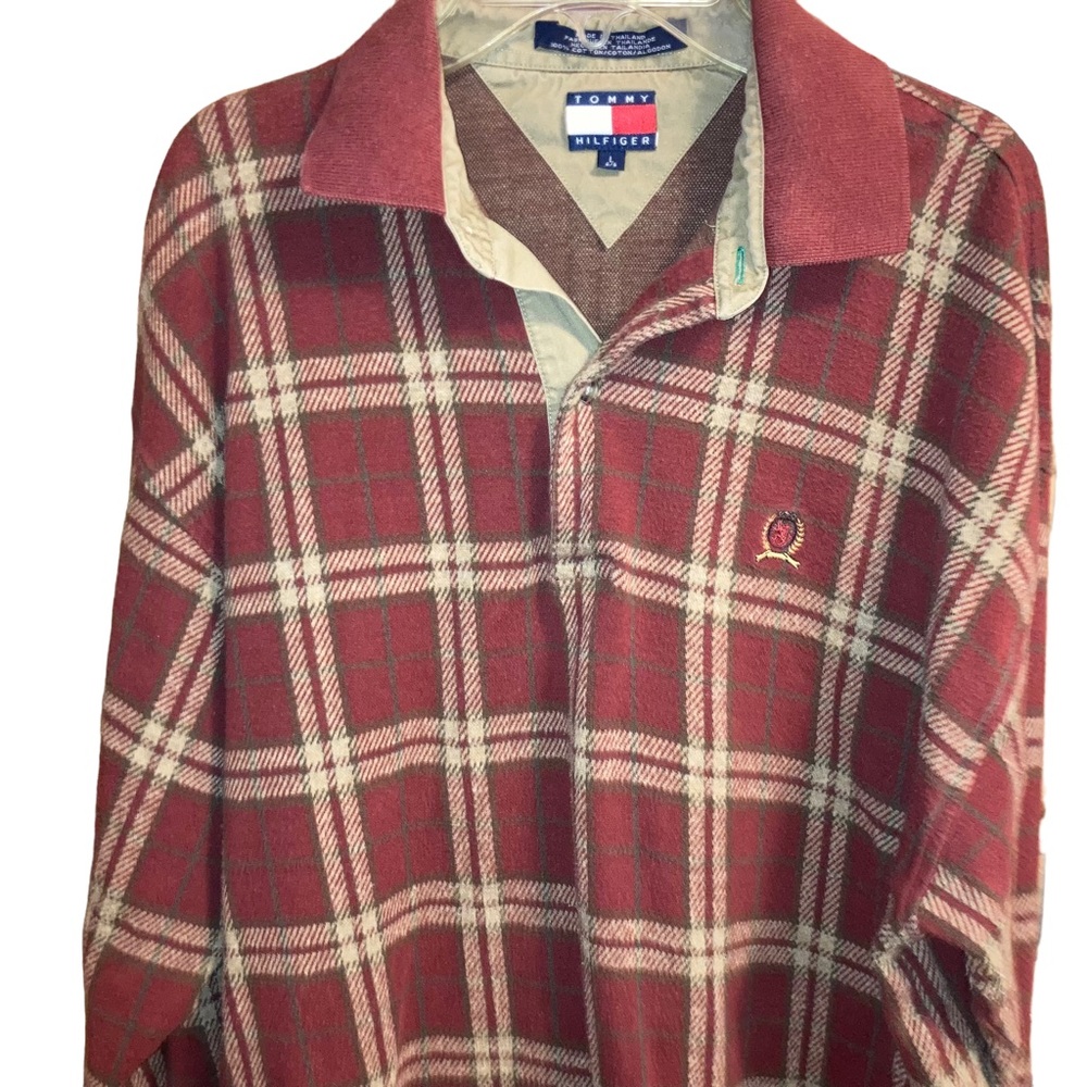 Vintage Large Tommy Hilfiger Long Sleeve Shirt